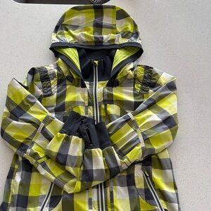 Lululemon Checkered Hooded Jacket